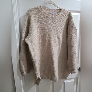 Gypsy Cloud Cozy Cream Knit Sweater